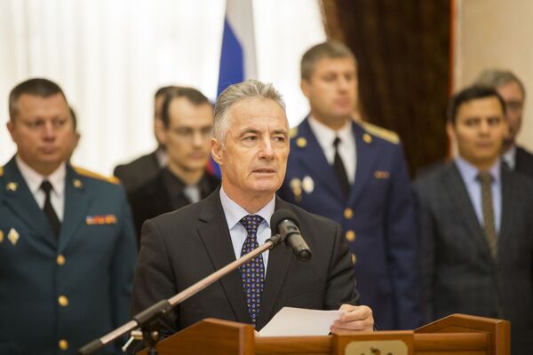 Министр обороны РМ Виктор Гайчук заявил, что в Молдове наверняка нет семьи, которую бы не затронули события Второй мировой войны.  - Sputnik Молдова