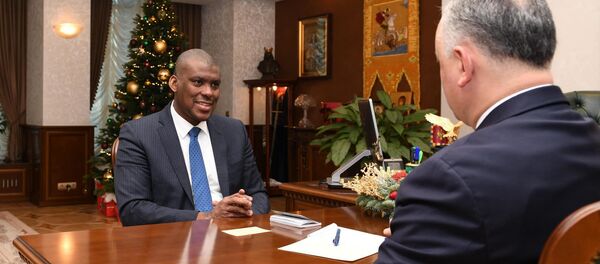 Igor Dodon și ambasadorul SUA la Chișinău - Sputnik Moldova