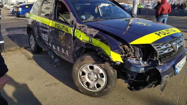 Accident rutier pe strada Mihai Viteazul - Sputnik Moldova
