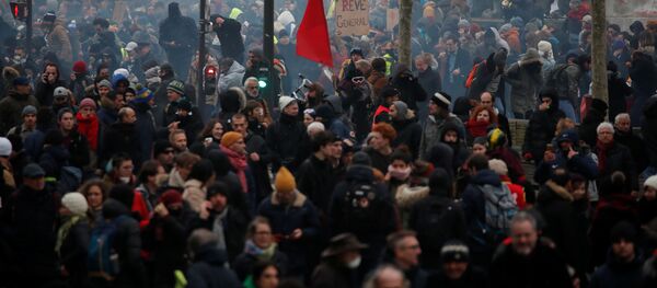 Protest la Paris, 05 decembrie 2019 Protest la Paris, 05 decembrie 2019 - Sputnik Moldova-România