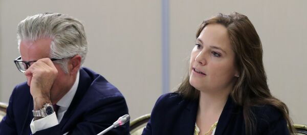 Президент РФ В. Путин провел встречу с представителями деловых кругов Германии - Sputnik Moldova-România