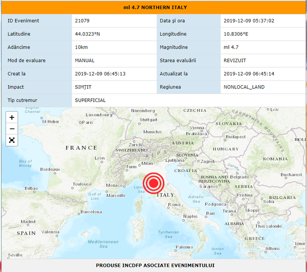 Cutremur în nordul Italiei, regiune în care muncesc mulți cetățeni moldoveni - Sputnik Moldova
