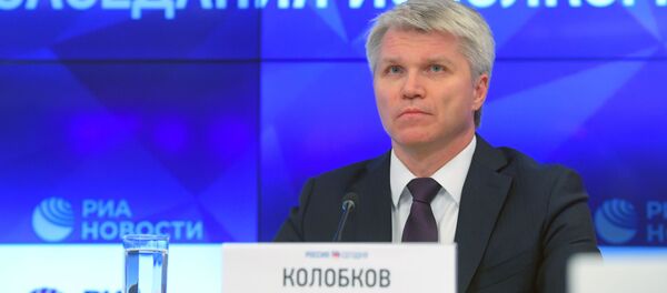 Пресс-конференция министра спорта РФ П. Колобкова - Sputnik Молдова