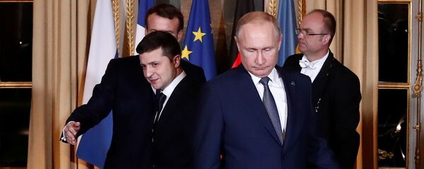Vladimir Putin și Vladimir Zelenski Vladimir Putin și Vladimir Zelenski - Sputnik Moldova-România