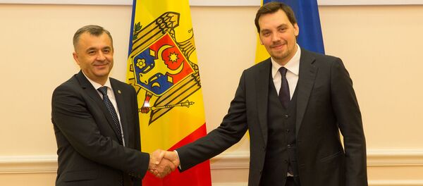 Prim-ministrul Ion Chicu s-a întâlnit cu omologul său de la Kiev Oleksiy Honcharuk - Sputnik Moldova