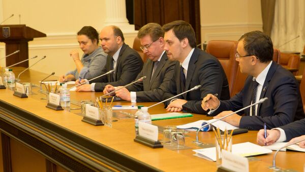 Prim-ministrul Ion Chicu s-a întâlnit cu omologul său de la Kiev Oleksiy Honcharuk - Sputnik Молдова