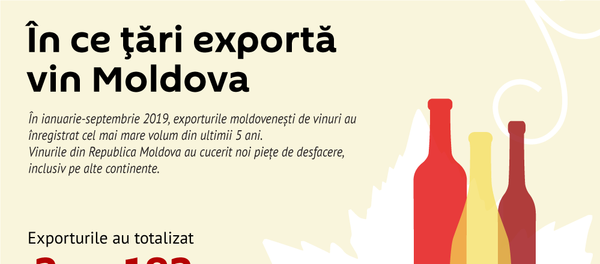 În ce țări exportă vin Moldova  - Sputnik Moldova