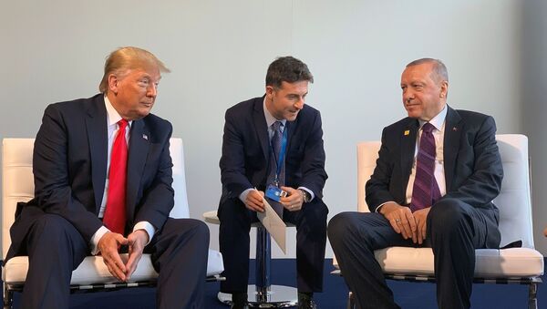 Трамп и Эрдоган - Sputnik Moldova