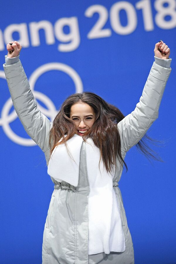 Российская фигуристка Алина Загитова на XXIII зимних Олимпийских играх - Sputnik Молдова