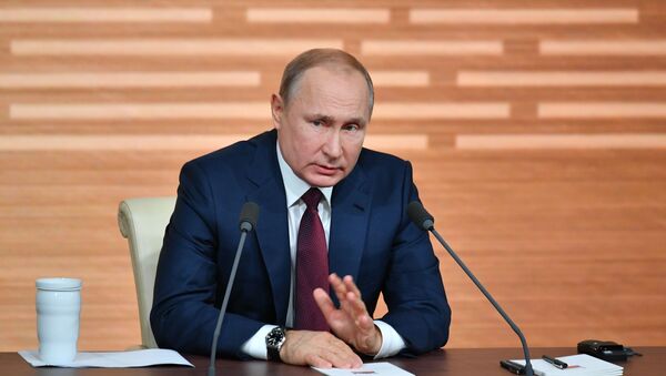 Большая пресс-конференция Владимира Путина 2019 - Sputnik Moldova