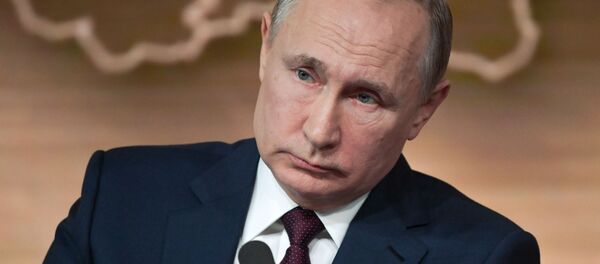 Ежегодная большая пресс-конференция президента РФ В. Путина - Sputnik Moldova