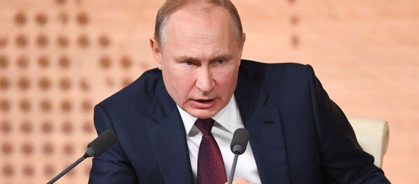 Большая пресс-конференция Владимира Путина 2019 Большая пресс-конференция Владимира Путина 2019 - Sputnik Moldova-România