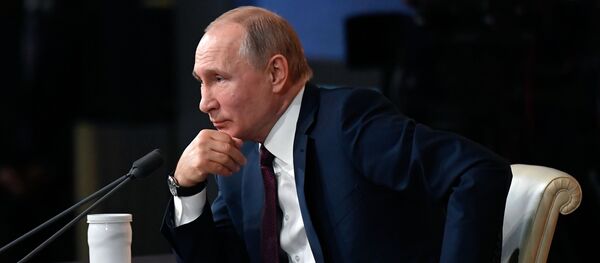 Большая пресс-конференция Владимира Путина 2019 Большая пресс-конференция Владимира Путина 2019 - Sputnik Moldova-România