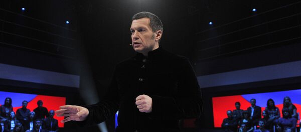 Телеведущий Владимир Соловьев, архивное фото Телеведущий Владимир Соловьев, архивное фото - Sputnik Moldova