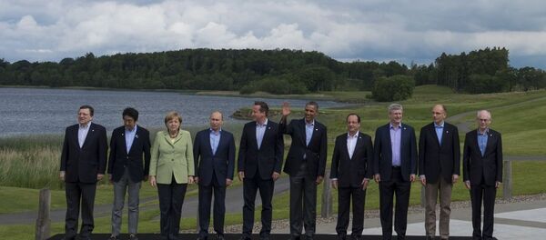 Церемония совместного фотографирования участников саммита G8 Церемония совместного фотографирования участников саммита G8 - Sputnik Moldova-România