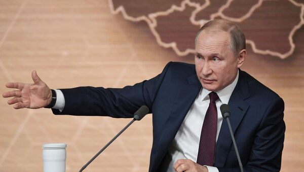 Большая пресс-конференция Владимира Путина 2019 - Sputnik Молдова