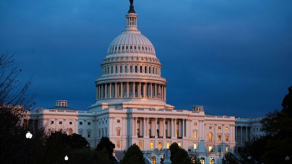 Капитолий США во время заката (12 ноября 2019). Вашингтон - Sputnik Moldova