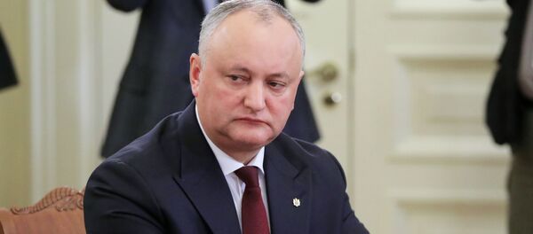 Президент Молдавии Игорь Додон на неформальной встрече лидеров государств Содружества Независимых Государств (СНГ) в Президентской библиотеке имени Б. Н. Ельцина - Sputnik Moldova