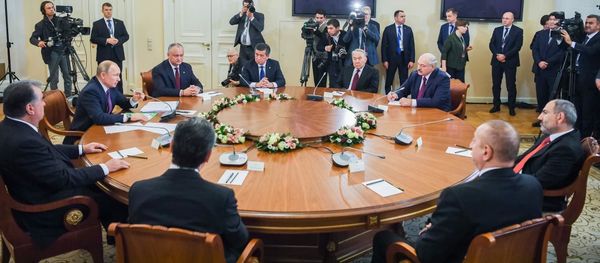 Встреча лидеров государств Содружества Независимых Государств (СНГ) Встреча лидеров государств Содружества Независимых Государств (СНГ) - Sputnik Moldova-România
