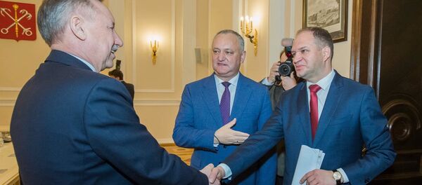 Dodon, Ceban, Beglov - Sputnik Moldova