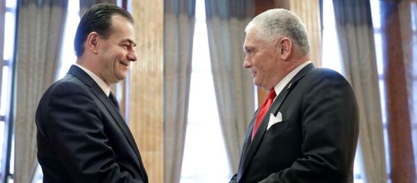 Adrian Zuckerman şi Ludovic Orban - Sputnik Moldova-România