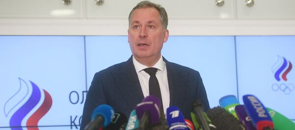 Пресс-подход президента ОКР С. Позднякова по итогам заседания исполкома ВАДА - Sputnik Молдова