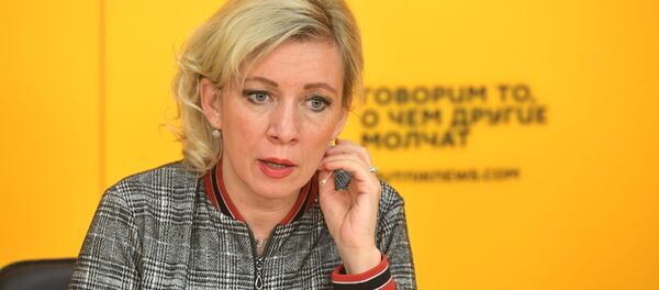 Мария Захарова отвечает в прямом эфире на вопросы журналистов - Sputnik Moldova