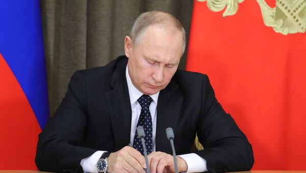 Президент России Владимир Путин, архивное фото - Sputnik Moldova