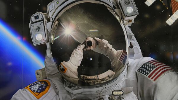 Скафандр астронавта NASA на выставке в рамках Международный конгресс астронавтики (22 октября 2019). Вашингтон - Sputnik Молдова