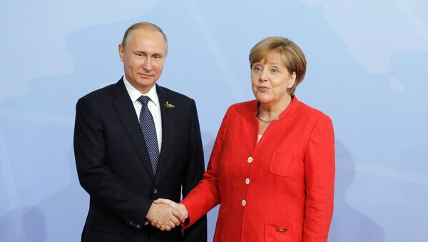 Президент РФ В. Путин принимает участие в саммите Группы двадцати в Гамбурге - Sputnik Moldova
