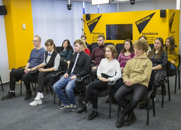 Официальная церемония награждения победителей IV Национального конкурса молодых журналистов Перспектива.  - Sputnik Молдова