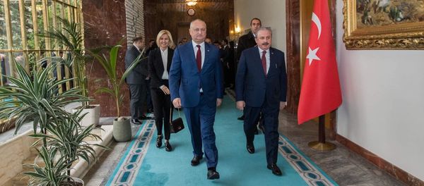 Vizita oficială a președintelui Igor Dodon în Republica Turcia - Sputnik Moldova