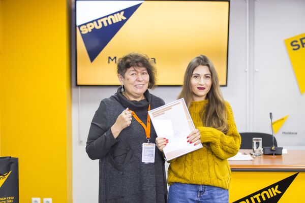 Официальная церемония награждения победителей IV Национального конкурса молодых журналистов Перспектива. - Sputnik Молдова