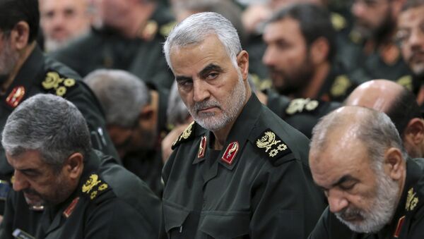 Глава спецподразделения Аль-Кудс Корпуса стражей исламской революции (КСИР,) генерал Касем Сулеймани, фото из архива - Sputnik Молдова