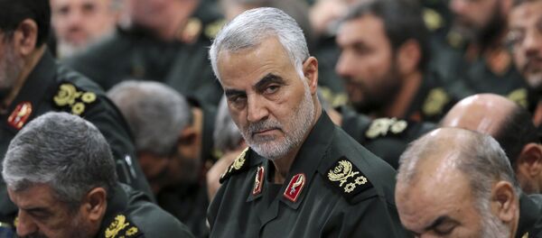 Глава спецподразделения Аль-Кудс Корпуса стражей исламской революции (КСИР,) генерал Касем Сулеймани, фото из архива Глава спецподразделения Аль-Кудс Корпуса стражей исламской революции (КСИР,) генерал Касем Сулеймани, фото из архива - Sputnik Молдова