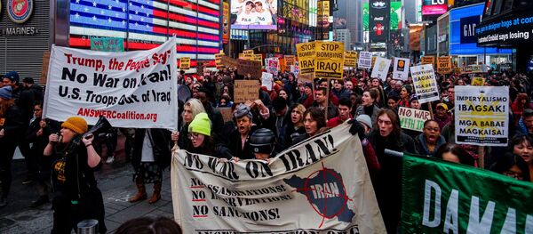 Proteste anti-razboi in SUA - Sputnik Moldova-România