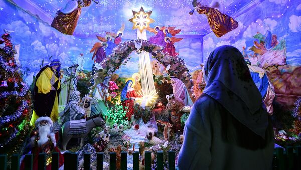 Празднование Рождества Христова в городах России - Sputnik Молдова