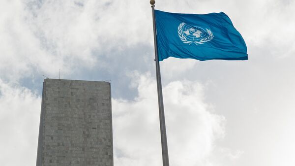 Флаг у Штаб-квартиры ООН - Sputnik Moldova