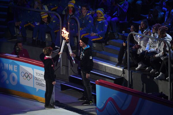 Церемония открытия III зимних юношеских Олимпийских игр - Sputnik Молдова