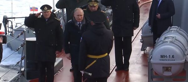 Vladimir Putin a urmărit exercițiile flotei navale din Marea Neagră - Sputnik Moldova