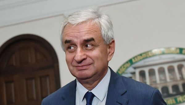Подведение итогов президентских выборов в Абхазии - Sputnik Moldova