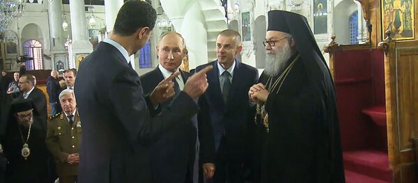 Путин предложил Асаду пригласить Дональда Трампа в Сирию - Sputnik Молдова