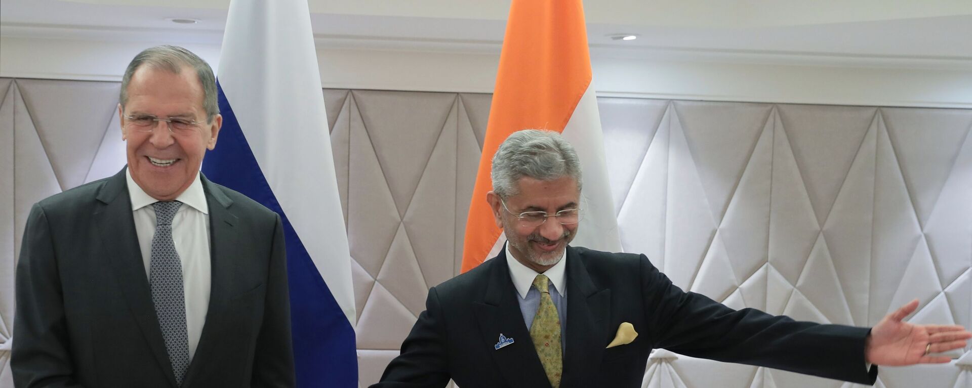 Vizita ministrului rus de Externe Serghei Lavrov în India, arhivă - Sputnik Moldova-România, 1920, 25.08.2022