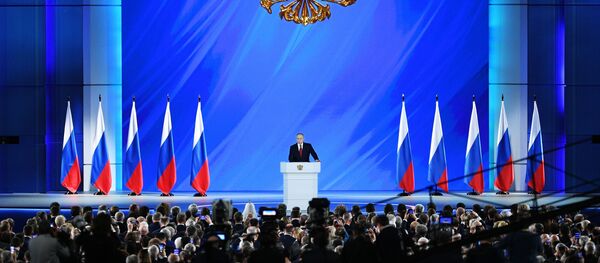 Ежегодное послание президента РФ В. Путина Федеральному Собранию - Sputnik Moldova
