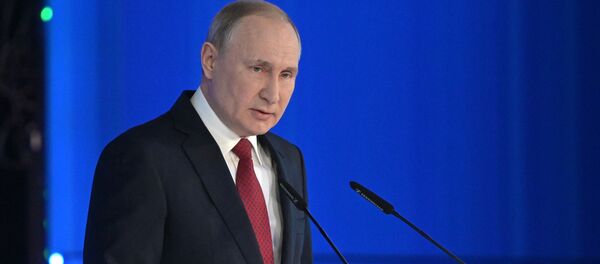 Ежегодное послание президента РФ В. Путина Федеральному Собранию - Sputnik Moldova-România