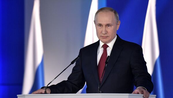 Ежегодное послание президента РФ В. Путина Федеральному Собранию - Sputnik Moldova