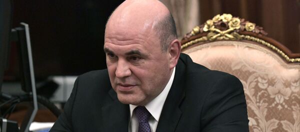 Рабочая встреча президента РФ В. Путина с главой ФНС М. Мишустиным - Sputnik Moldova-România