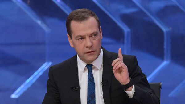 Председатель правительства РФ Дмитрий Медведев, архивное фото - Sputnik Молдова