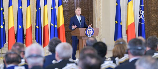 Întâlnirea lui Klaus Iohannis cu șefii misiunilor diplomatice acreditaţi la Bucureşti - Sputnik Moldova-România