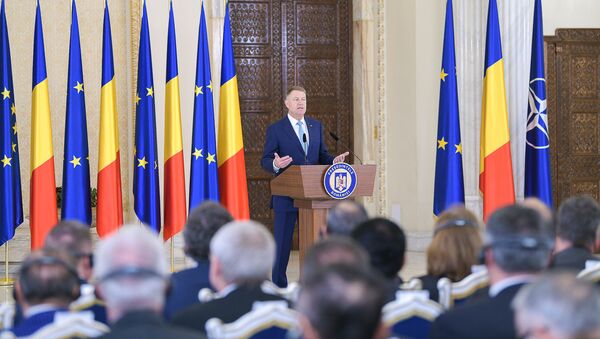 Întâlnirea lui Klaus Iohannis cu șefii misiunilor diplomatice acreditaţi la Bucureşti - Sputnik Moldova-România